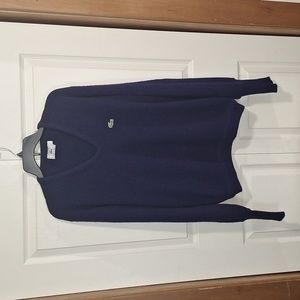 Lacoste Men's V-Neck Sweater - Dark Blue